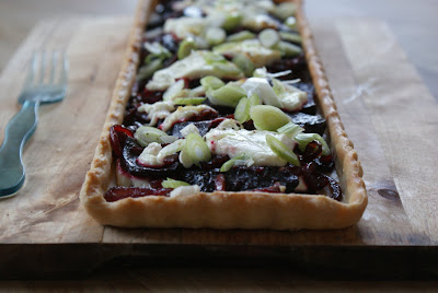 Beetroot And Goats Cheese Tart Delicious Magazine