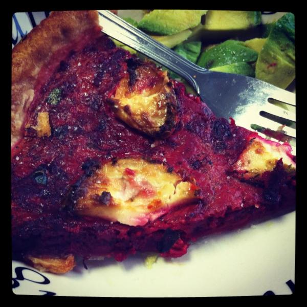 Beetroot And Goats Cheese Tart Recipe