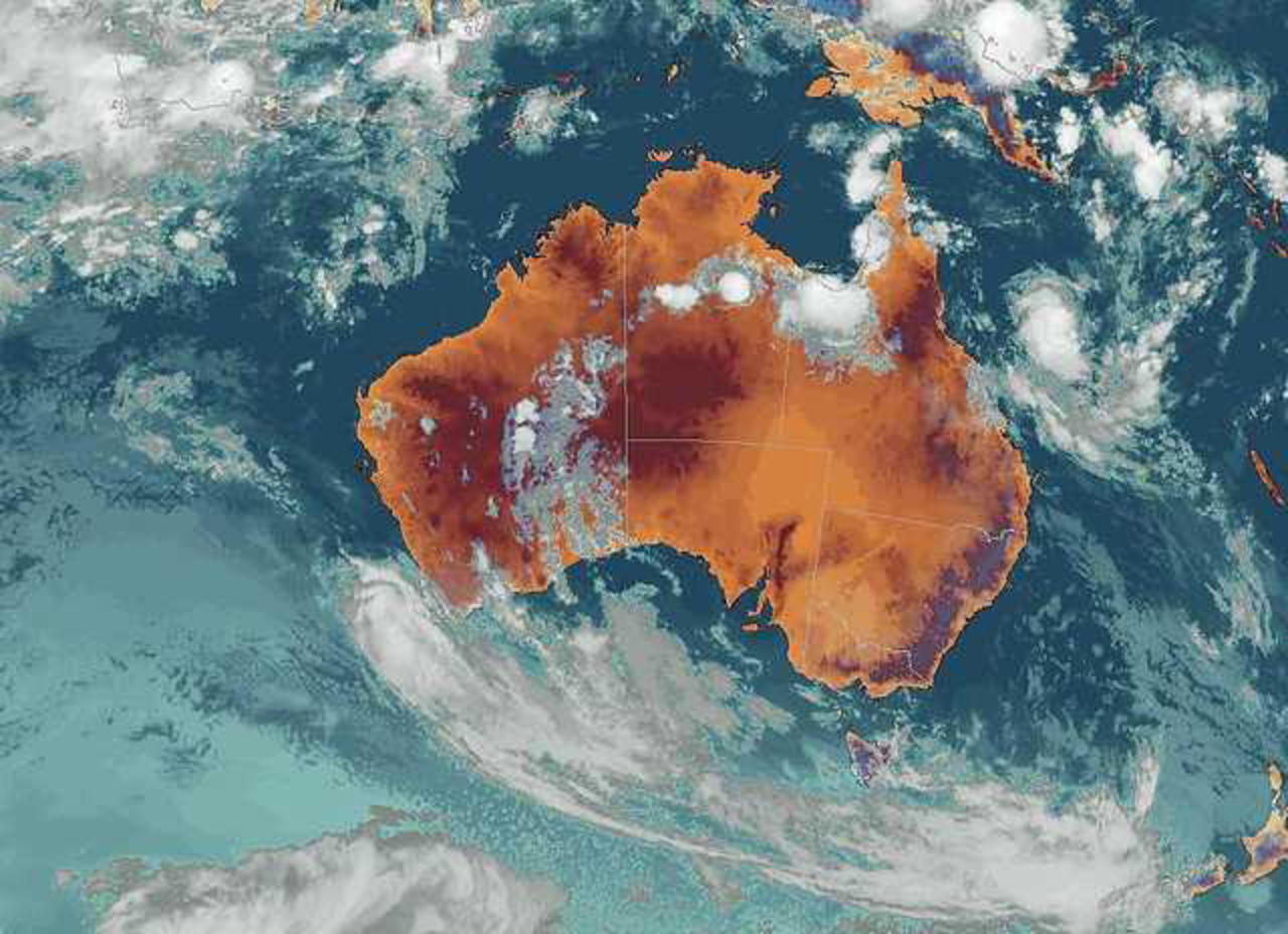 Cyclone Weather Map Australia