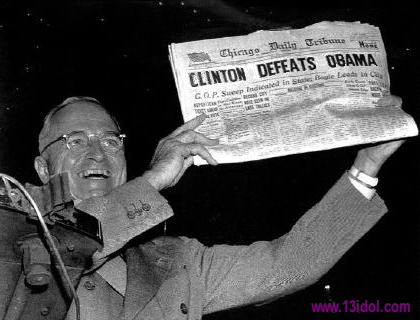 Dewey Defeats Truman Newspaper