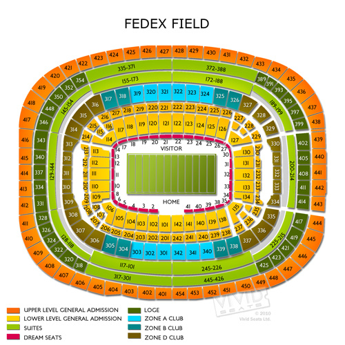 Fedex Field Soccer Seating Chart