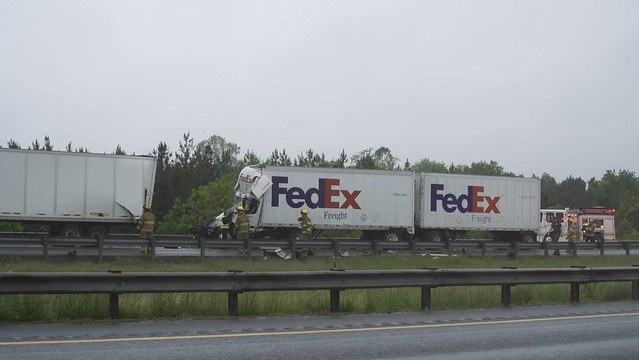 Fedex Truck Crash