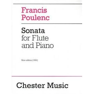 Francis Poulenc Sonata For Flute And Piano