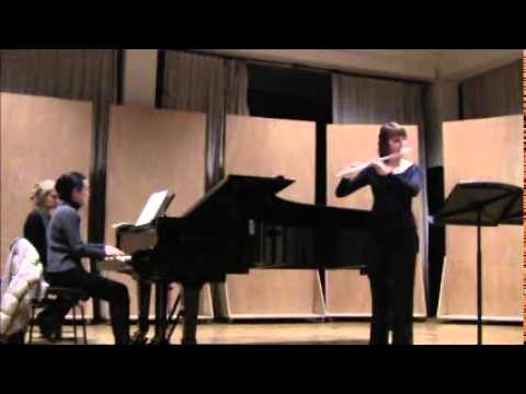 Francis Poulenc Sonata For Flute And Piano