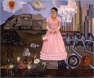 Frida Kahlo Self Portrait On The Borderline Between Mexico And The United States Analysis