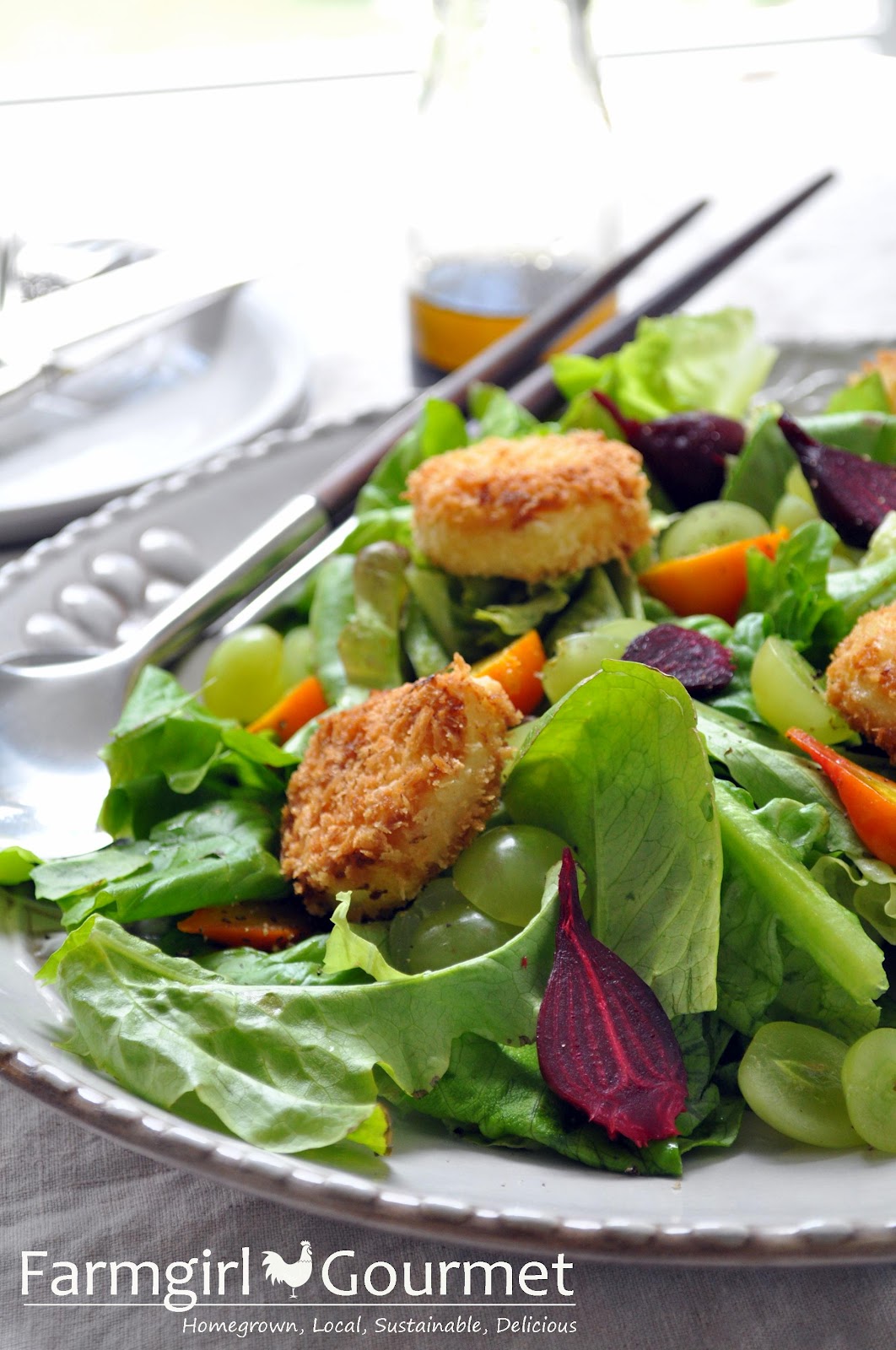 Fried Goat Cheese Salad Recipe