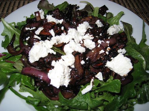 Goat Cheese Salad Recipe Balsamic