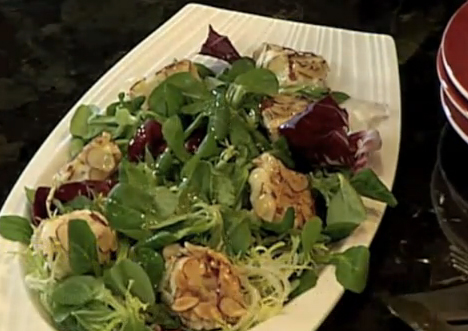 Goat Cheese Souffle Salad