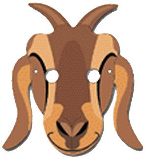 Goat Face Mask