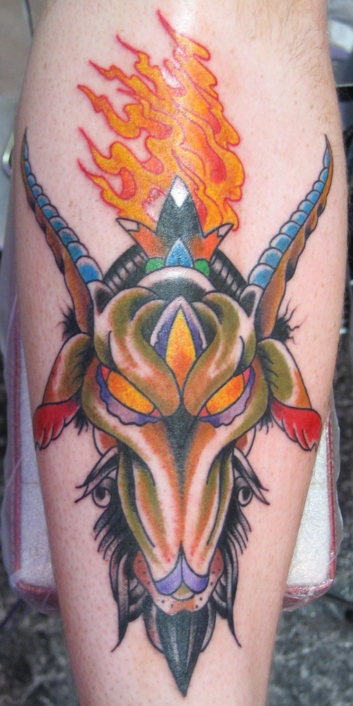 Goat Head Tattoo Tumblr