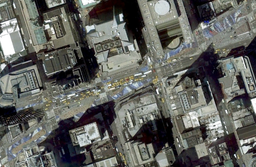 Google Earth Times Square