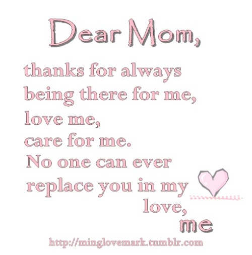 I Love You Mommy Quotes