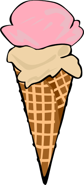Ice Cream Cone Cartoon