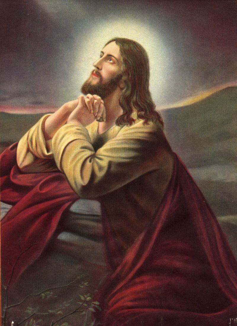 Images Of Jesus Praying To God