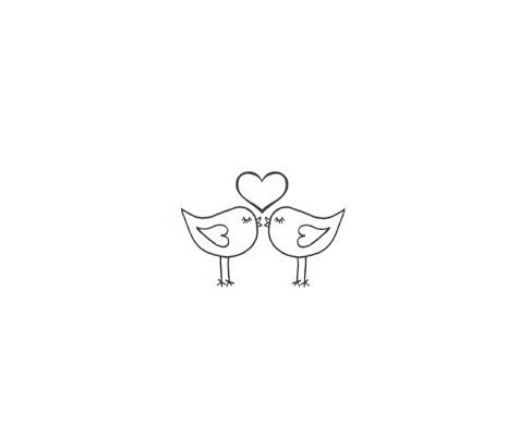 Images Of Love Birds Kissing