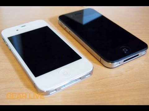 Iphone 4s White And Black Look Different
