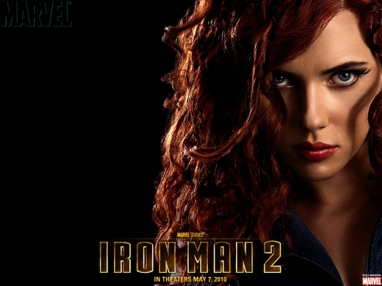 Iron Man 2 Black Widow Wallpaper