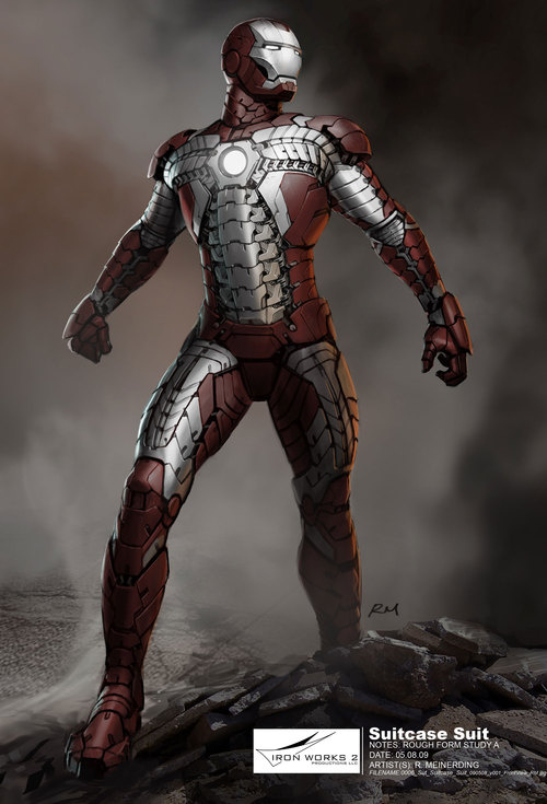 Iron Man 2 Suitcase Armor Scene