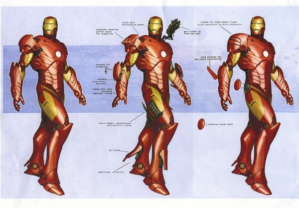 Iron Man Suit Blueprints Download