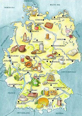 Italy Food Map