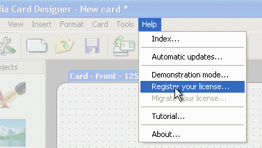 Menu Card Design Software