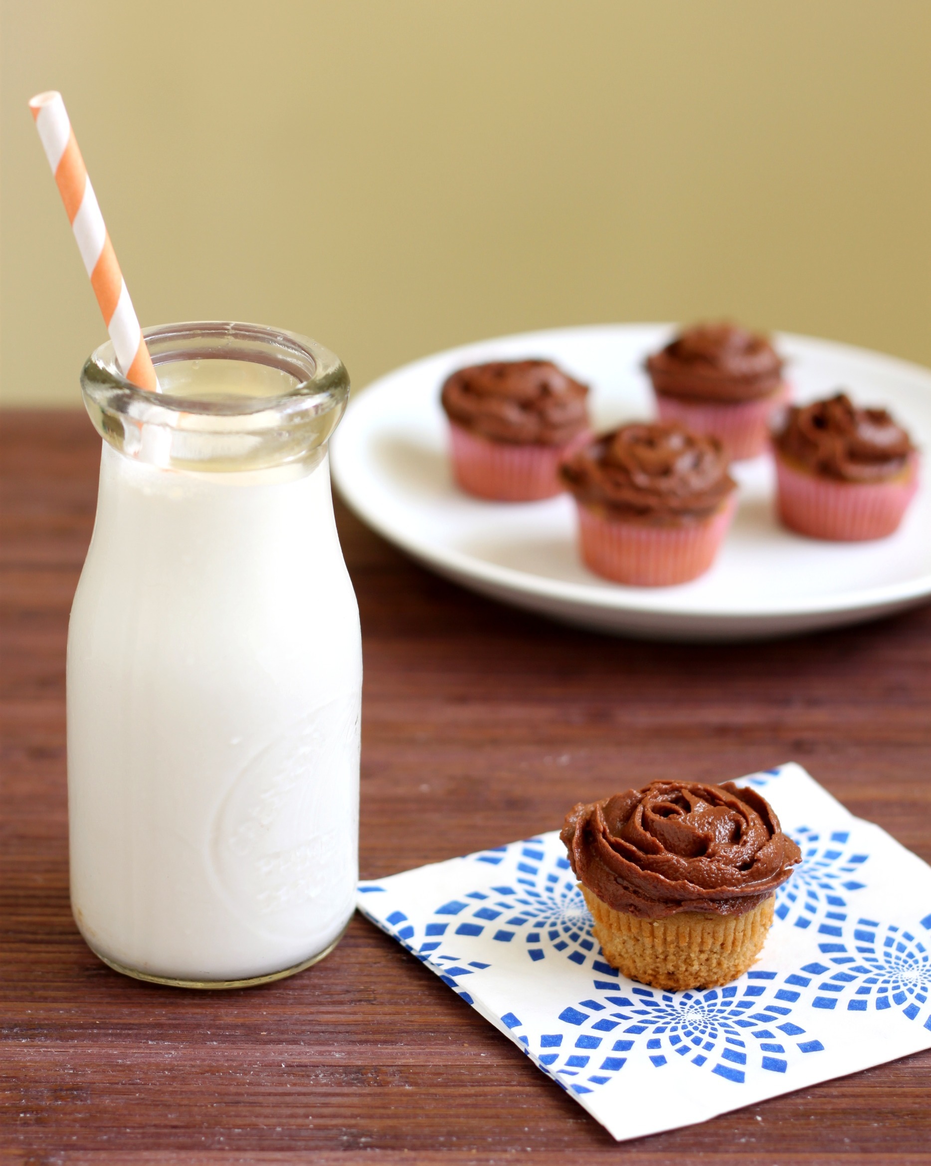 Peanut Butter And Nutella Cupcakes Recipe