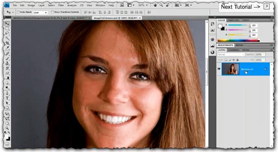 Portrait Editing Photoshop Tutorial