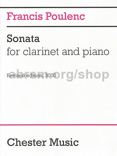 Poulenc Clarinet Sonata Pdf
