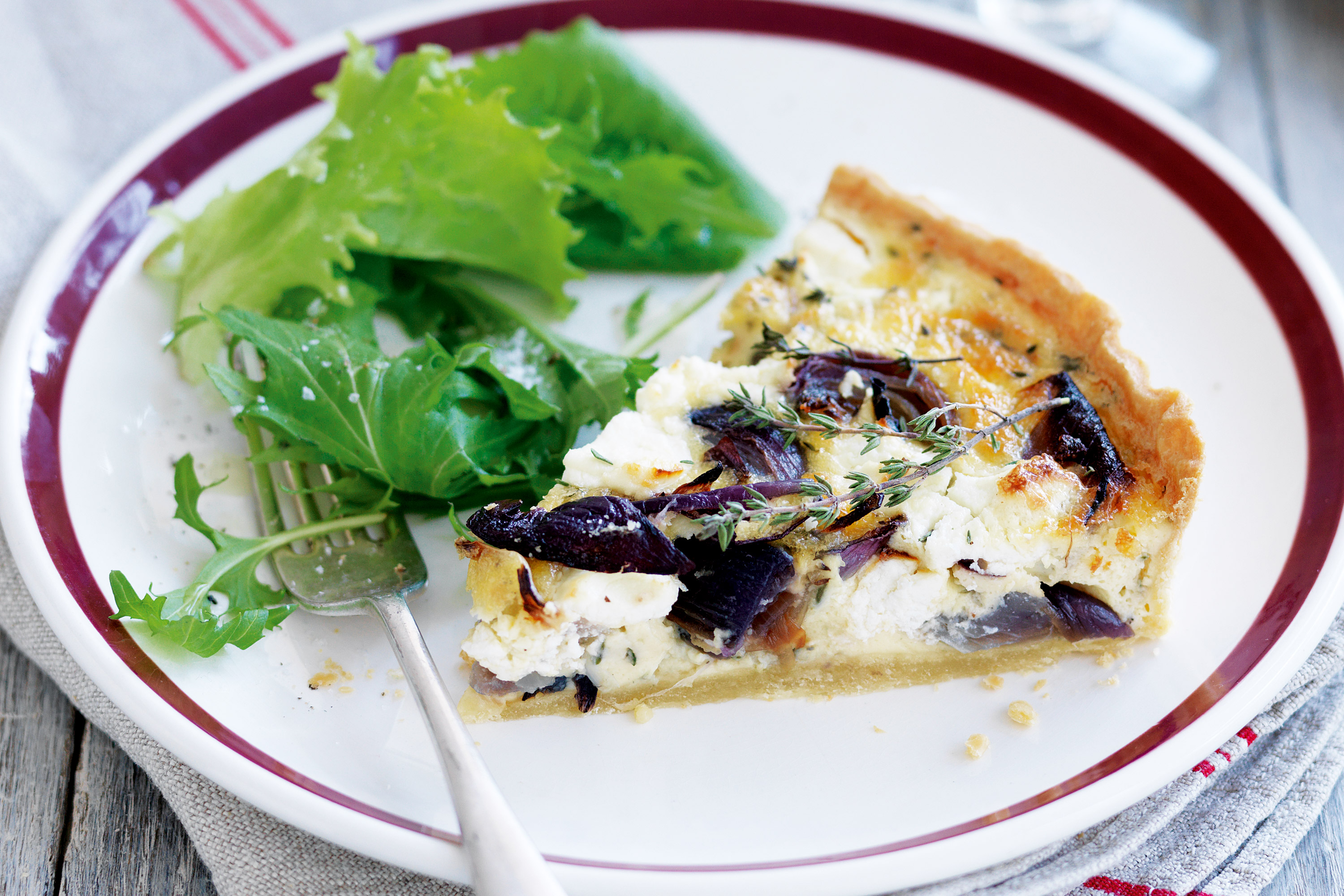 Red Onion And Goats Cheese Tartlet Recipe
