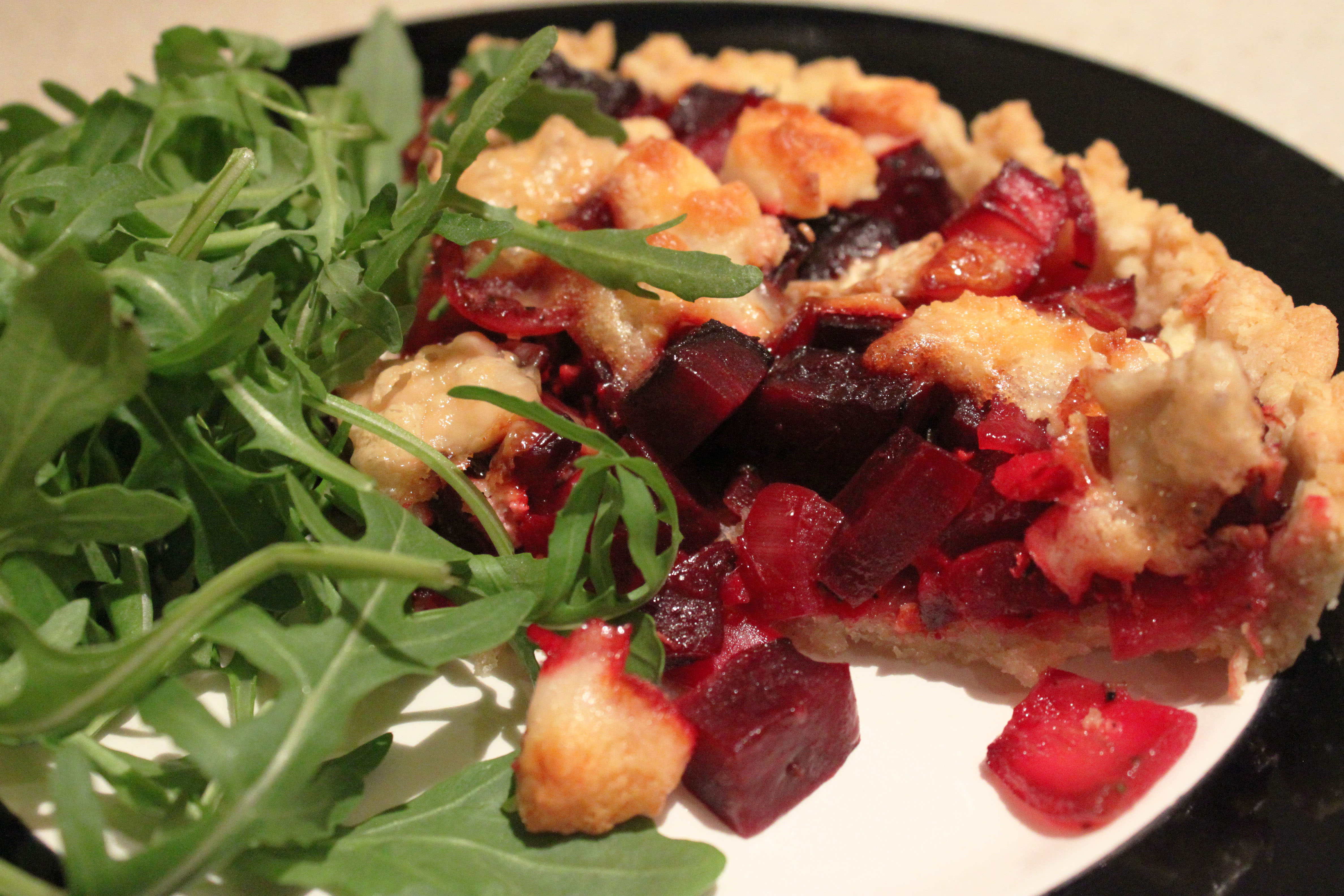 River Cottage Beetroot And Goats Cheese Tart