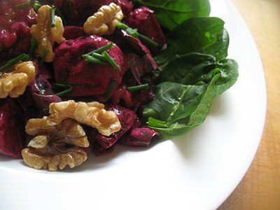 Roasted Beetroot And Goat Cheese Salad