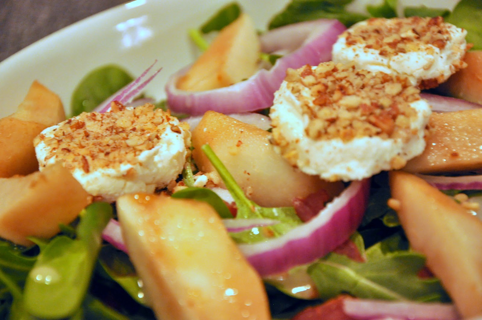 Roasted Pear And Goat Cheese Salad Recipe