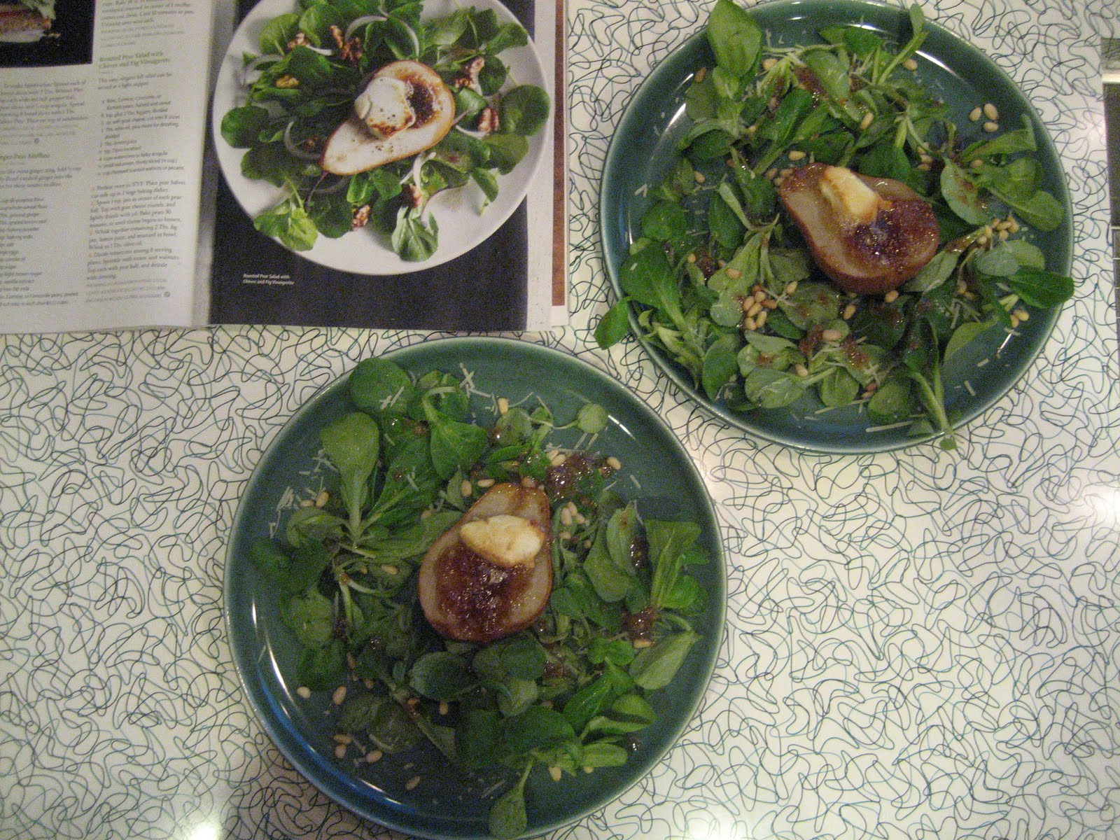 Roasted Pear And Goat Cheese Salad Recipe