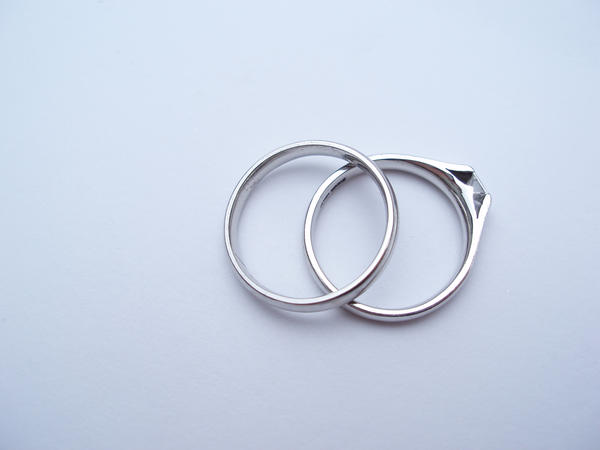 Silver Wedding Rings Clip Art