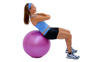 Swiss Ball Exercises For Women Pictures