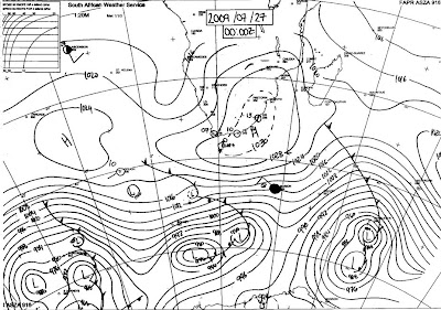 Synoptic Weather Map South Africa