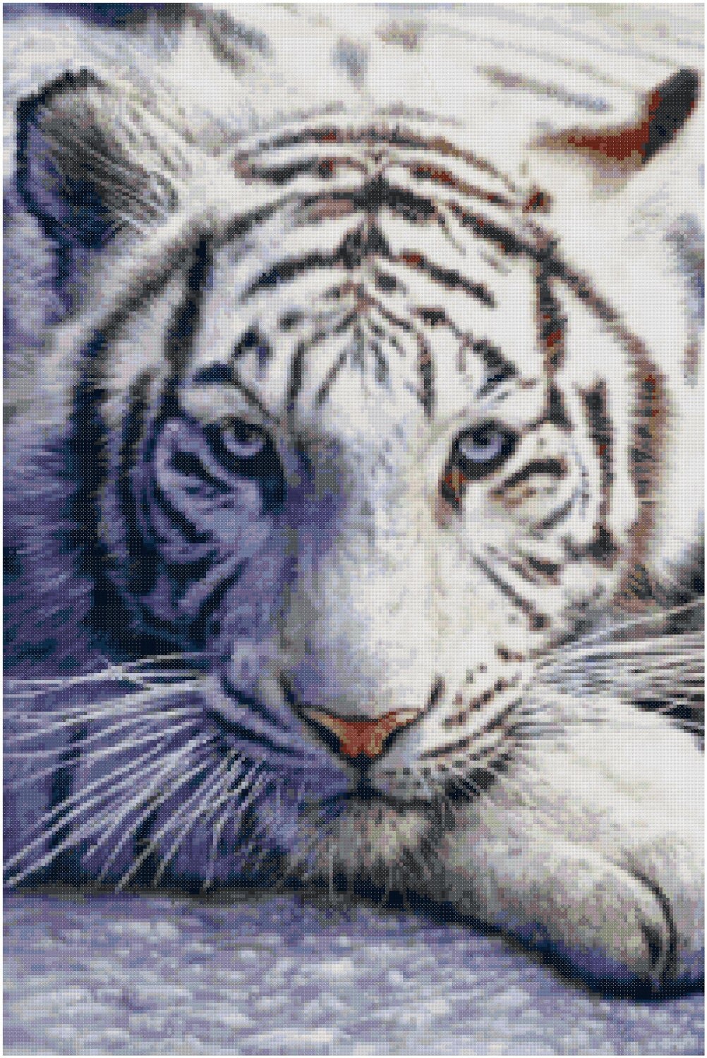 Tiger Cross Stitch Patterns