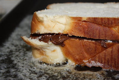 Toasted Nutella Sandwich