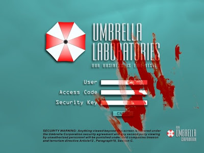 rainmeter umbrella corporation skin