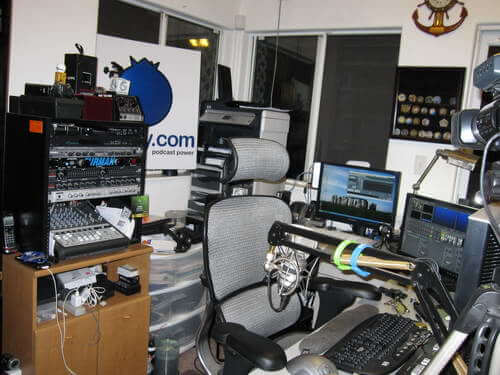 Video Editing Studio Desk