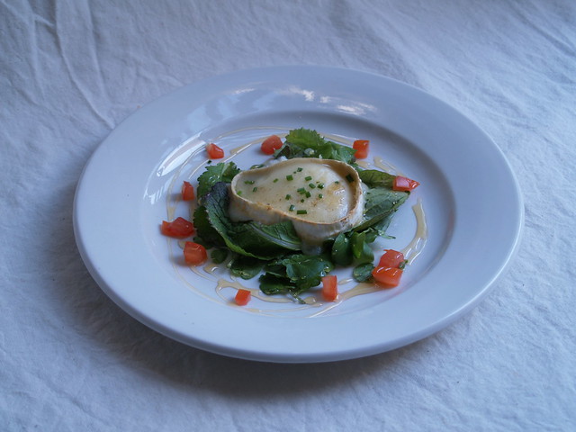 Warm Goats Cheese Salad With Honey