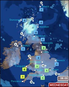 Weather Forecast Map Of Britain
