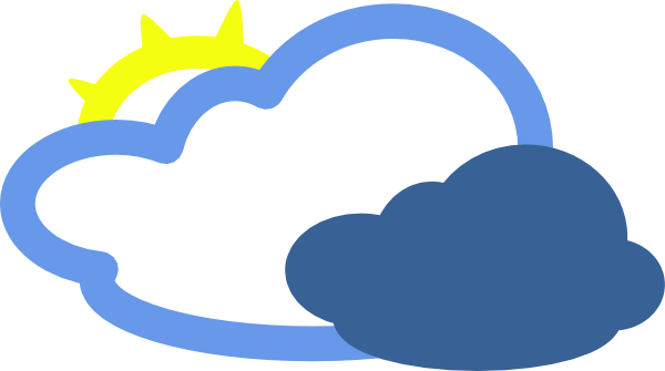 Weather Forecast Symbols Cloudy
