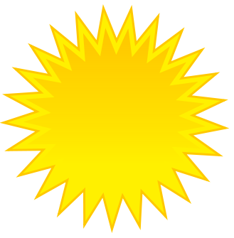 Weather Forecast Symbols Sun