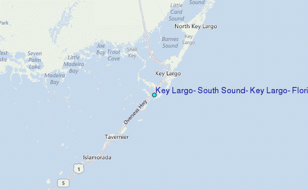 Weather Map Key Largo