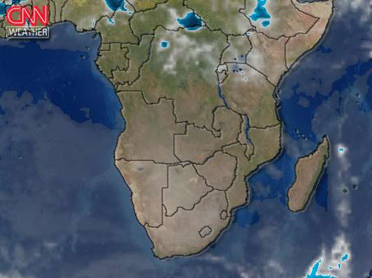 Weather Map South Africa Forecast