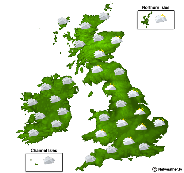 Weather Map Uk Today
