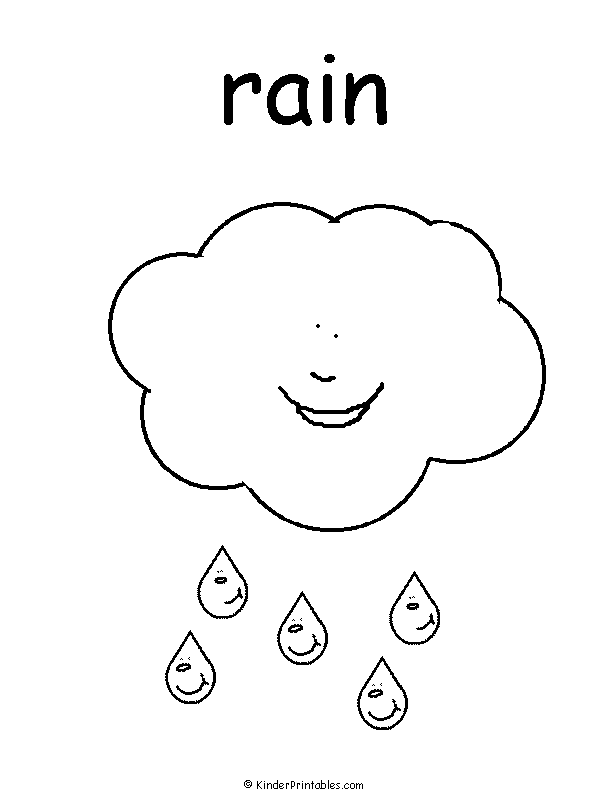 Weather Symbols For Kids Worksheets