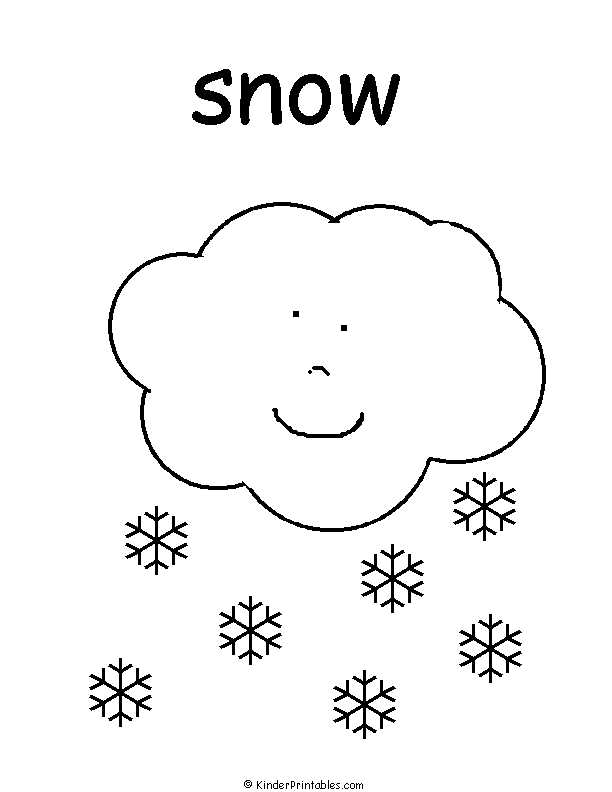 Weather Symbols For Kids Worksheets
