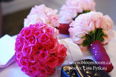 Wedding Flowers Purple And Pink